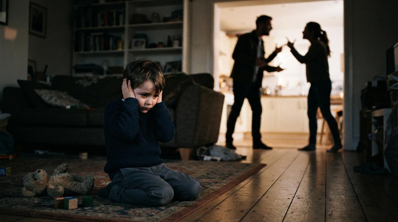 Исследование — вред родительских ссор на эмоции ребенка